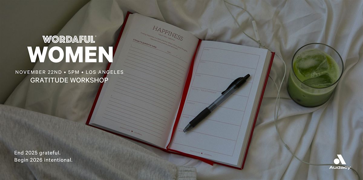 WORDAFUL Women Presents: A Gratitude Workshop
