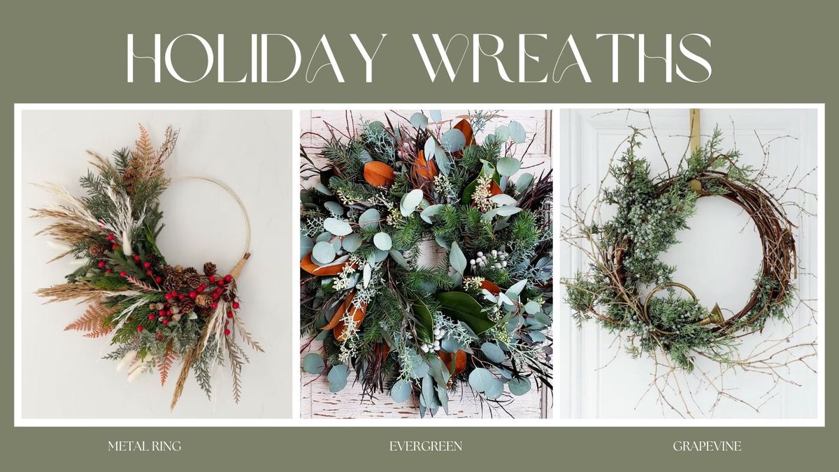 Holiday Wreath Workshops