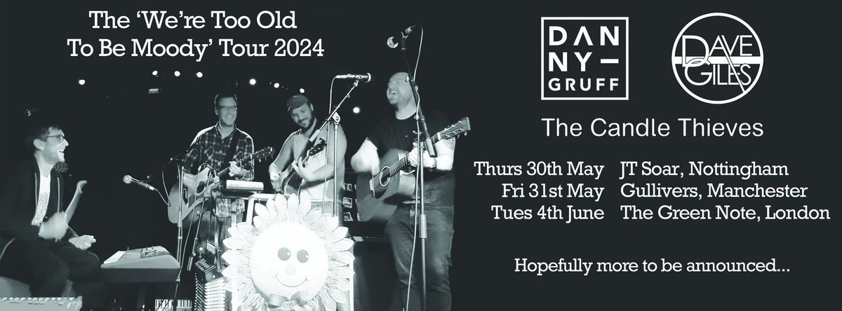 NOTTINGHAM - Dave Giles, Danny Gruff and The Candle Thieves