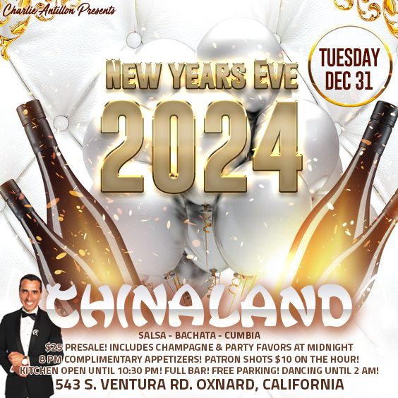 New Years Eve At Chinaland!!!