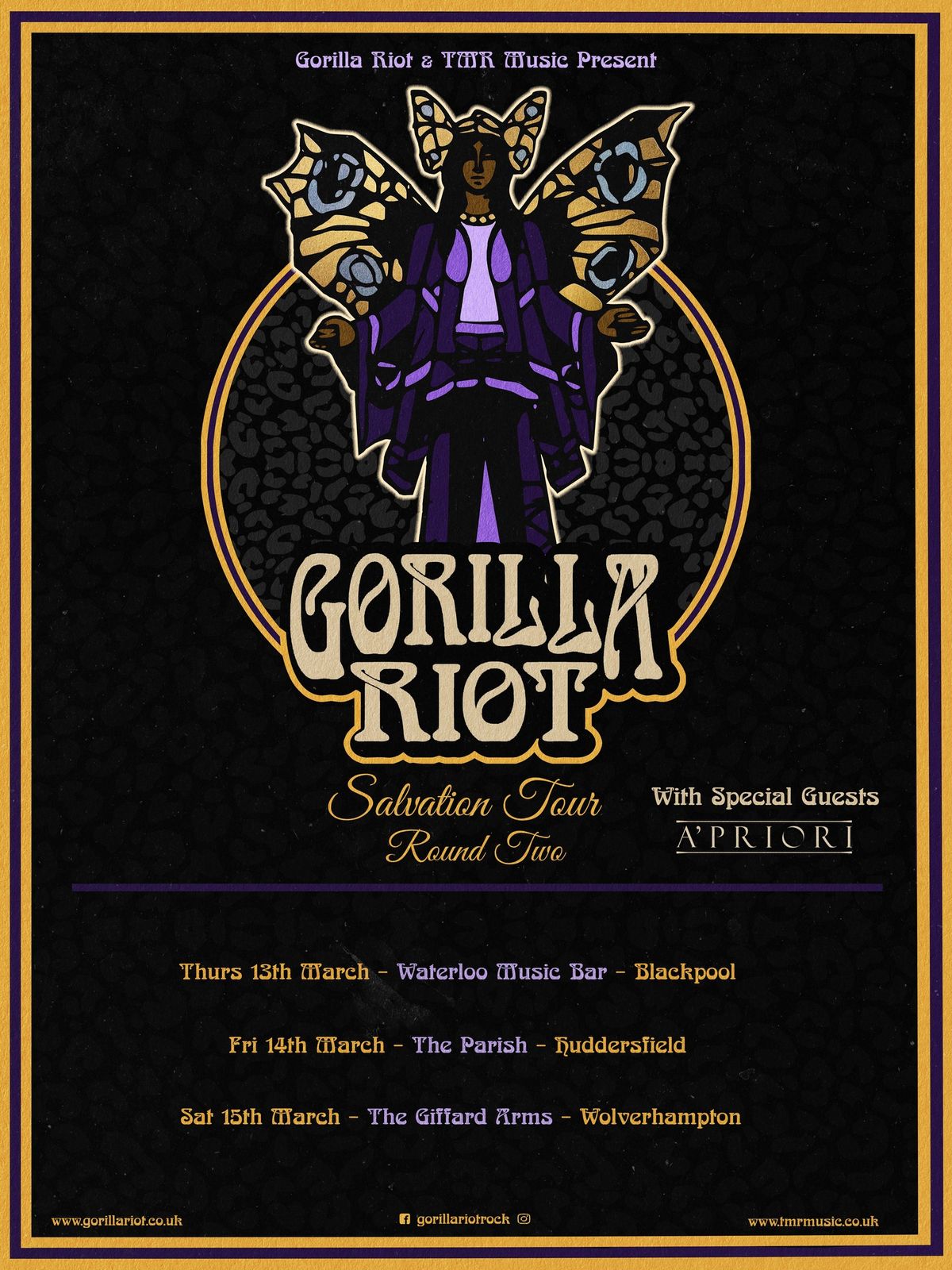 Gorilla Riot + A'priori - Live in Huddersfield 