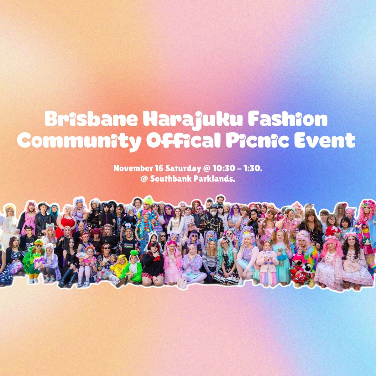 Brisbane Harajuku Fashion Community Official Picnic