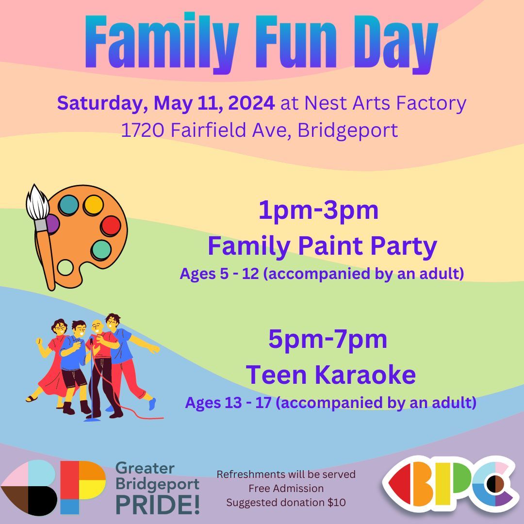 Family Fun Day at the Nest (Paint and Karaoke)