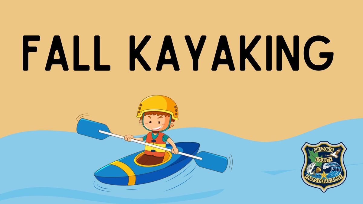 Brazoria County Paddle Club Fall Kayaking