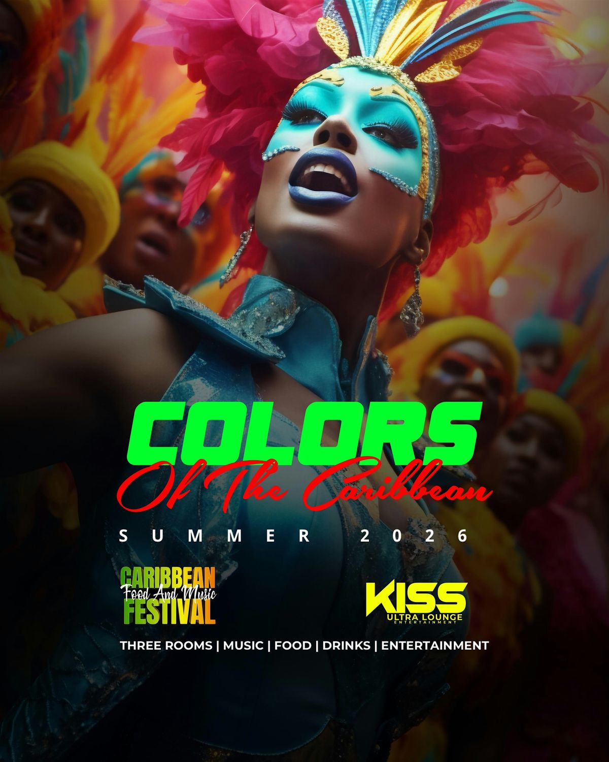Color Caribbean Colors Of The Caribbean, Kiss Entertainment, Queens, 6 September to 7 ...