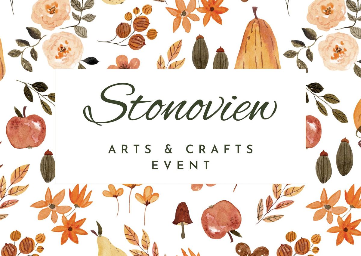 Stonoview semi-annual arts and crafts event