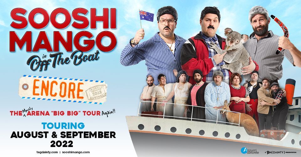 Sooshi Mango: 'Off The Boat - Encore!' at Riverside Theatre, Perth