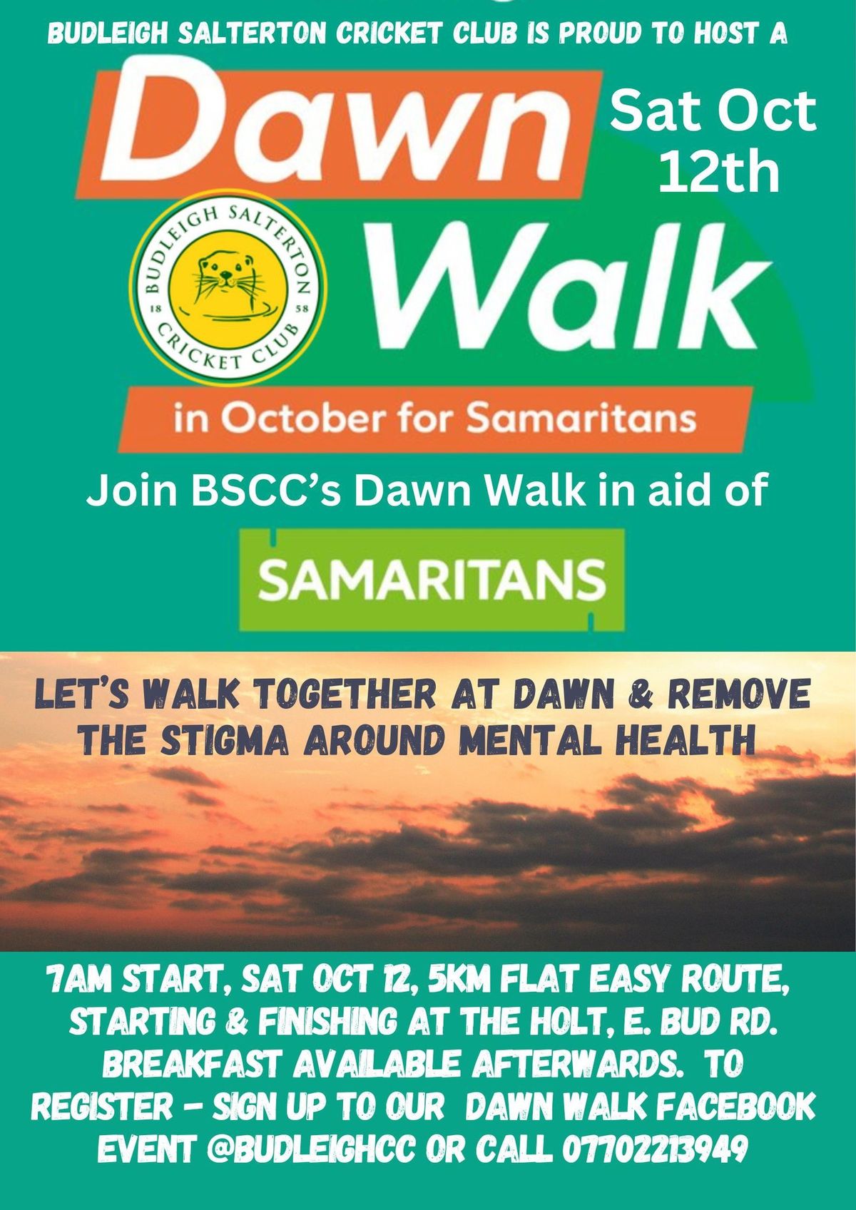 BSCC Dawn walk 