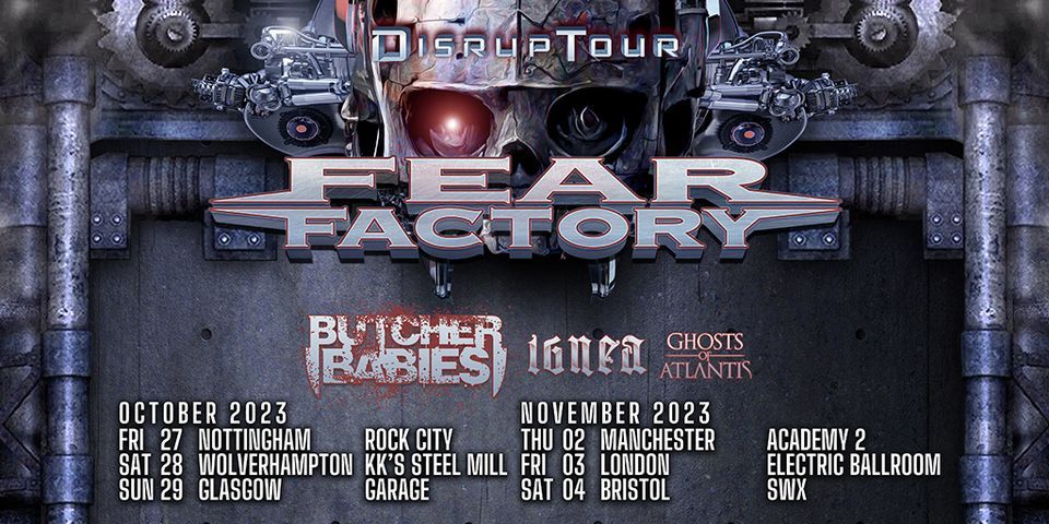 Fear Factory | Bristol | 4.11.23 