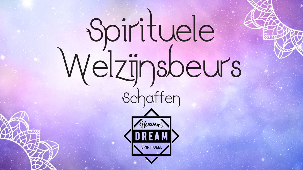 Spirituele Welzijnsbeurs Schaffen (zaterdag)