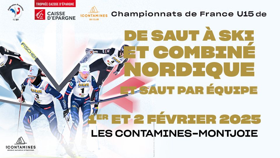 Championnats de France U15 de saut \u00e0 ski et combin\u00e9 nordique