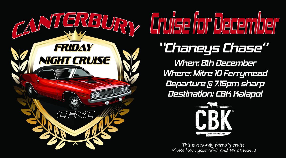 Canterbury Friday Night Cruise- CFNC