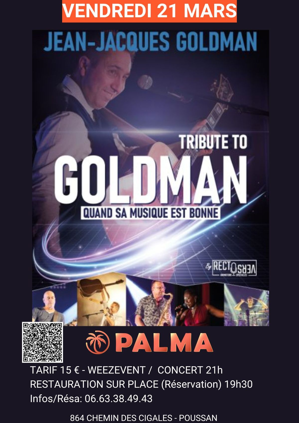 CONCERT TRIBUTE TO GOLDMAN \/OPALMA POUSSAN