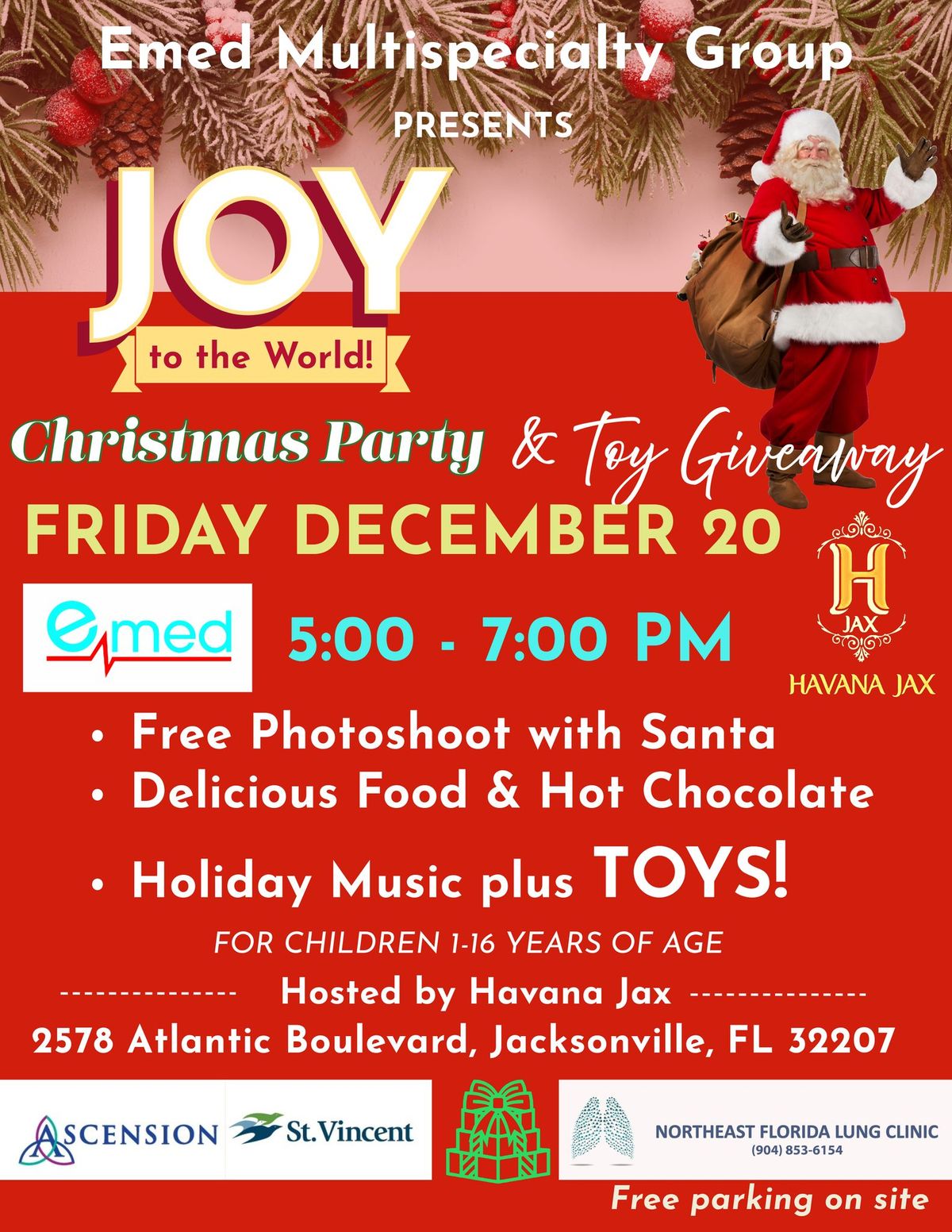 Emed Multispecialty Group's Christmas Party & Toy Giveaway