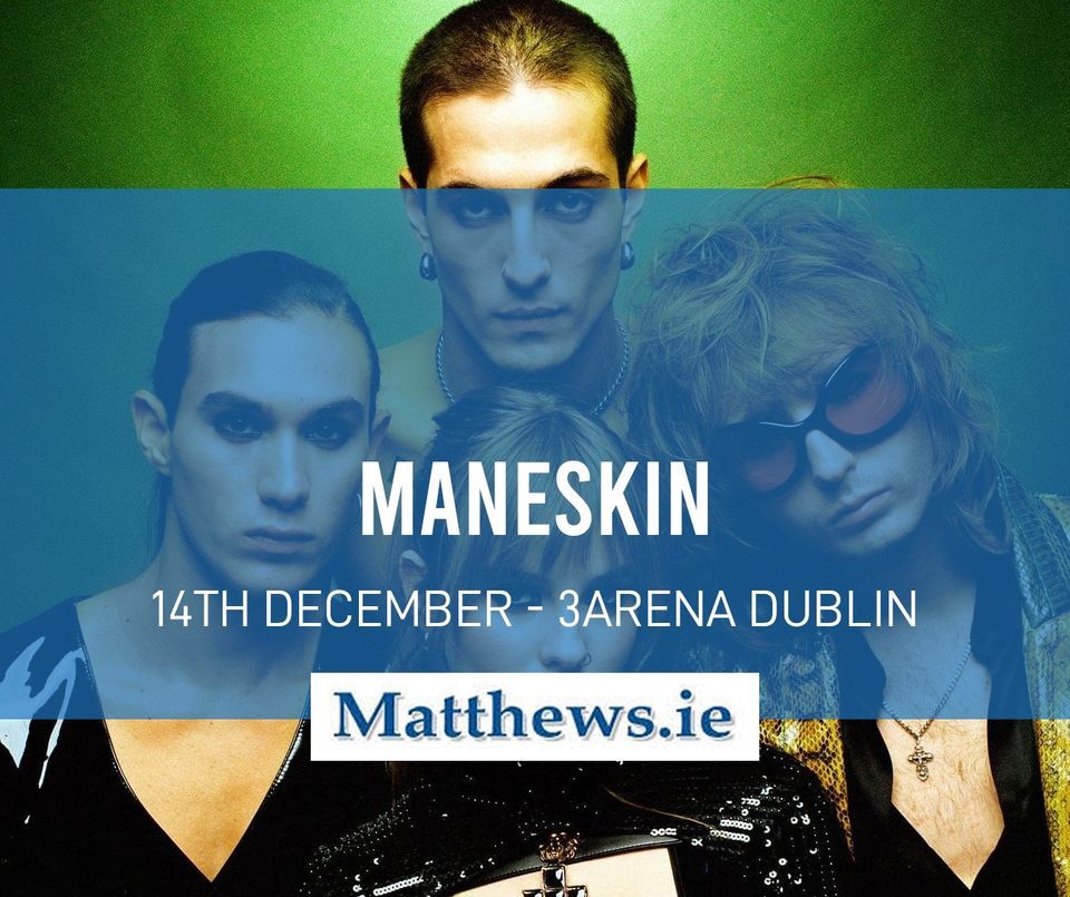 Maneskin (Bus to 3Arena Dublin)