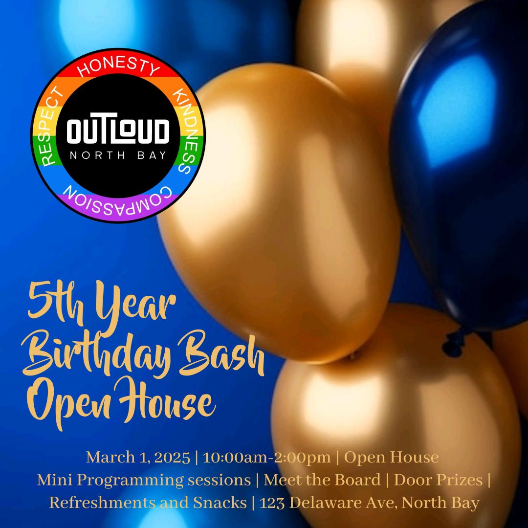 OUTLoud TURNS 5 Open House Celebration