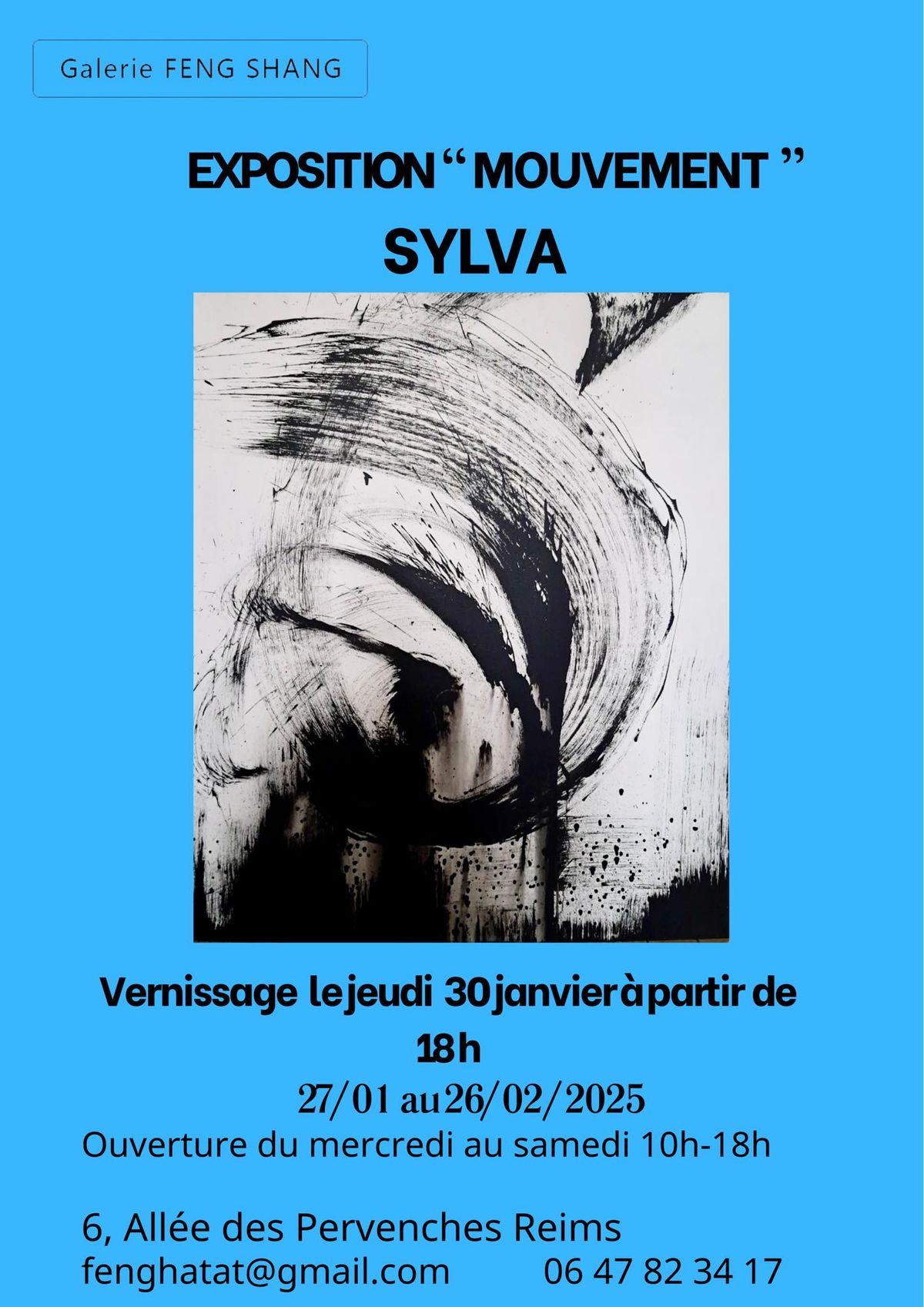 Vernissage l\u2019exposition \u00ab mouvement \u00bb