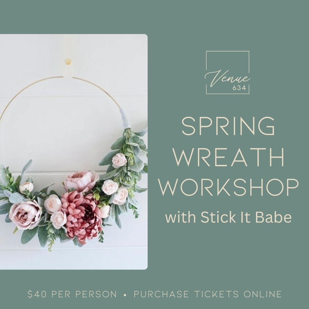 4.24 Spring Wreath Workshop