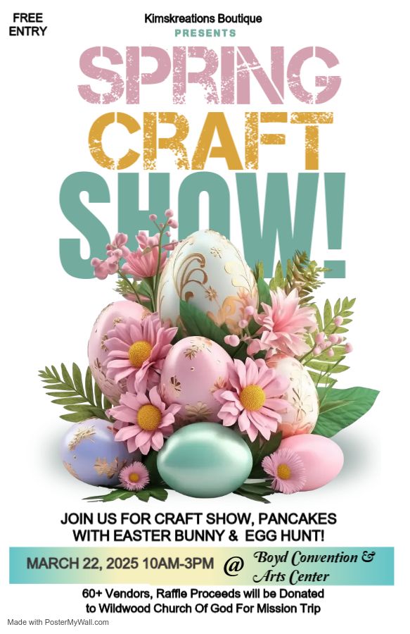 Spring Craft Show Easter Egg Hunt