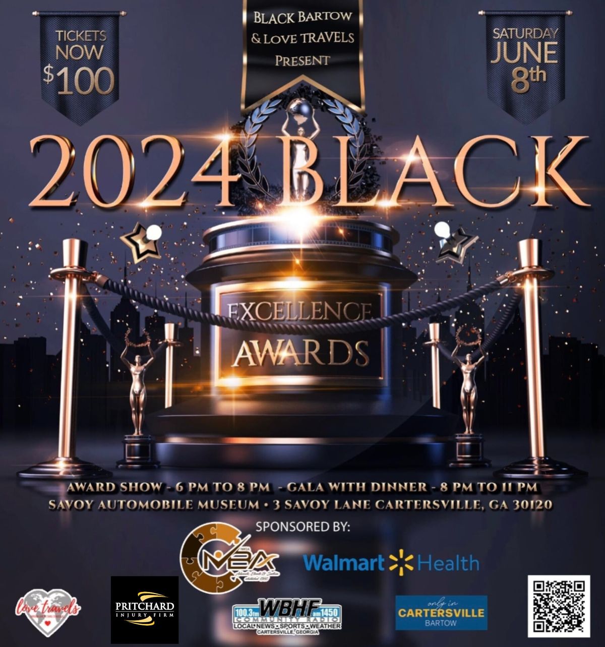 Black Excellence Awards & Gala, Presented by NWGA Minority Business Association & Walmart Health