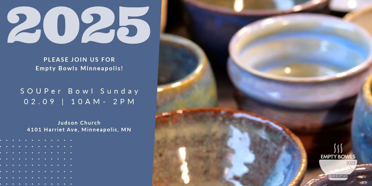 Empty Bowls Minneapolis 2025