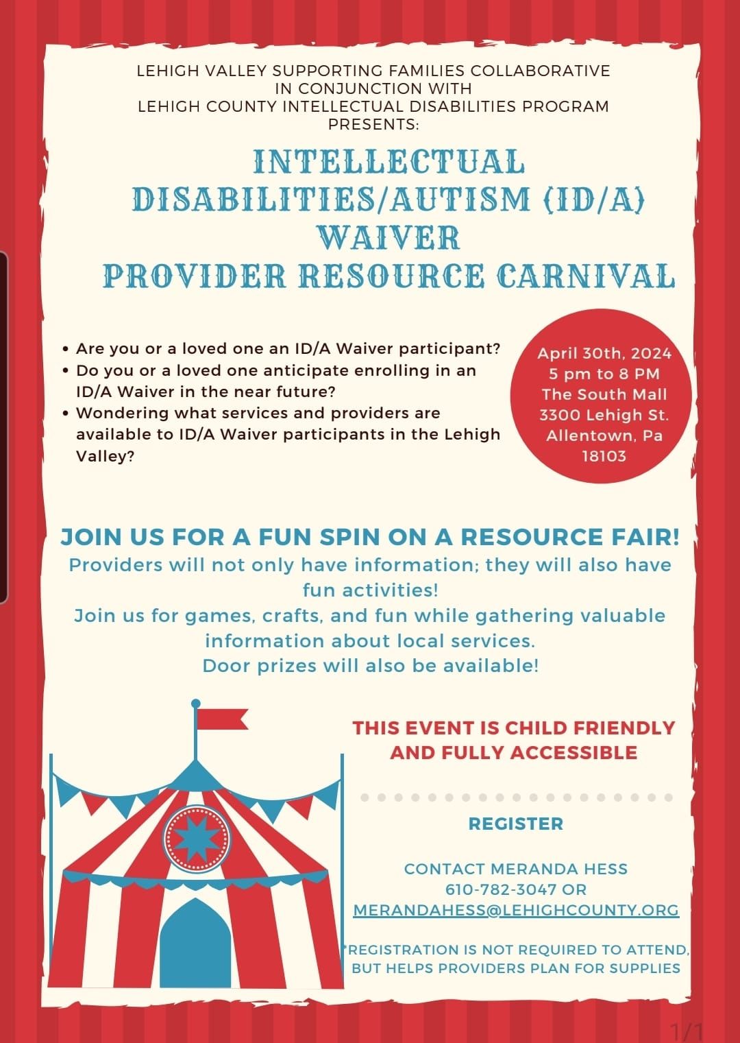 ID\/A Waiver Resource Carnival 