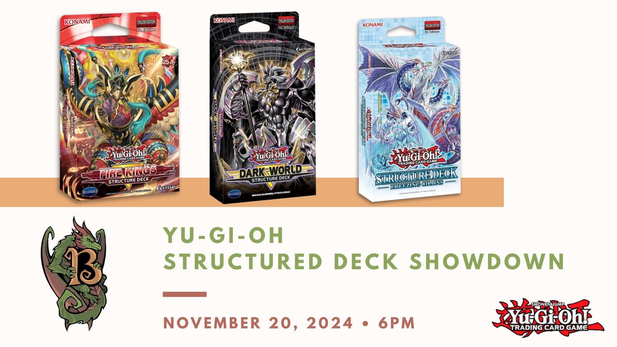 Yu-Gi-Oh Structured Deck Showdown