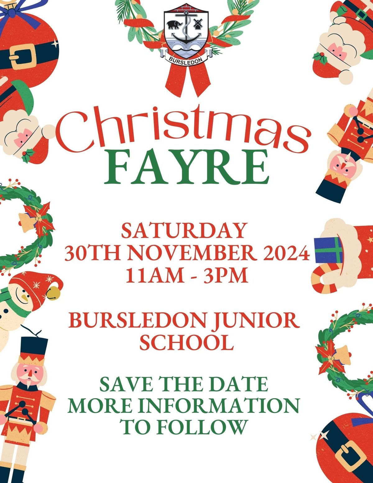 Bursledon Schools PTA Christmas Fayre \ud83c\udf84