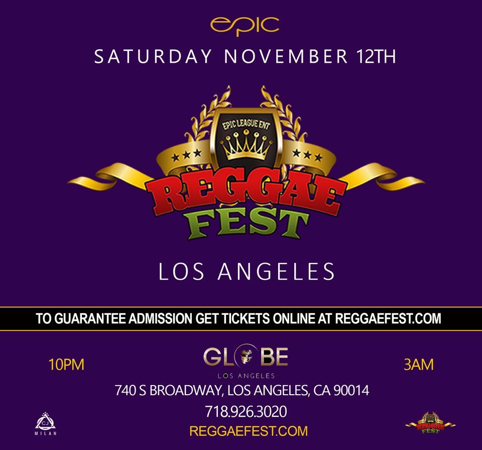 Reggae Fest LA at The Globe Theatre Los Angeles, Globe Theatre, Los