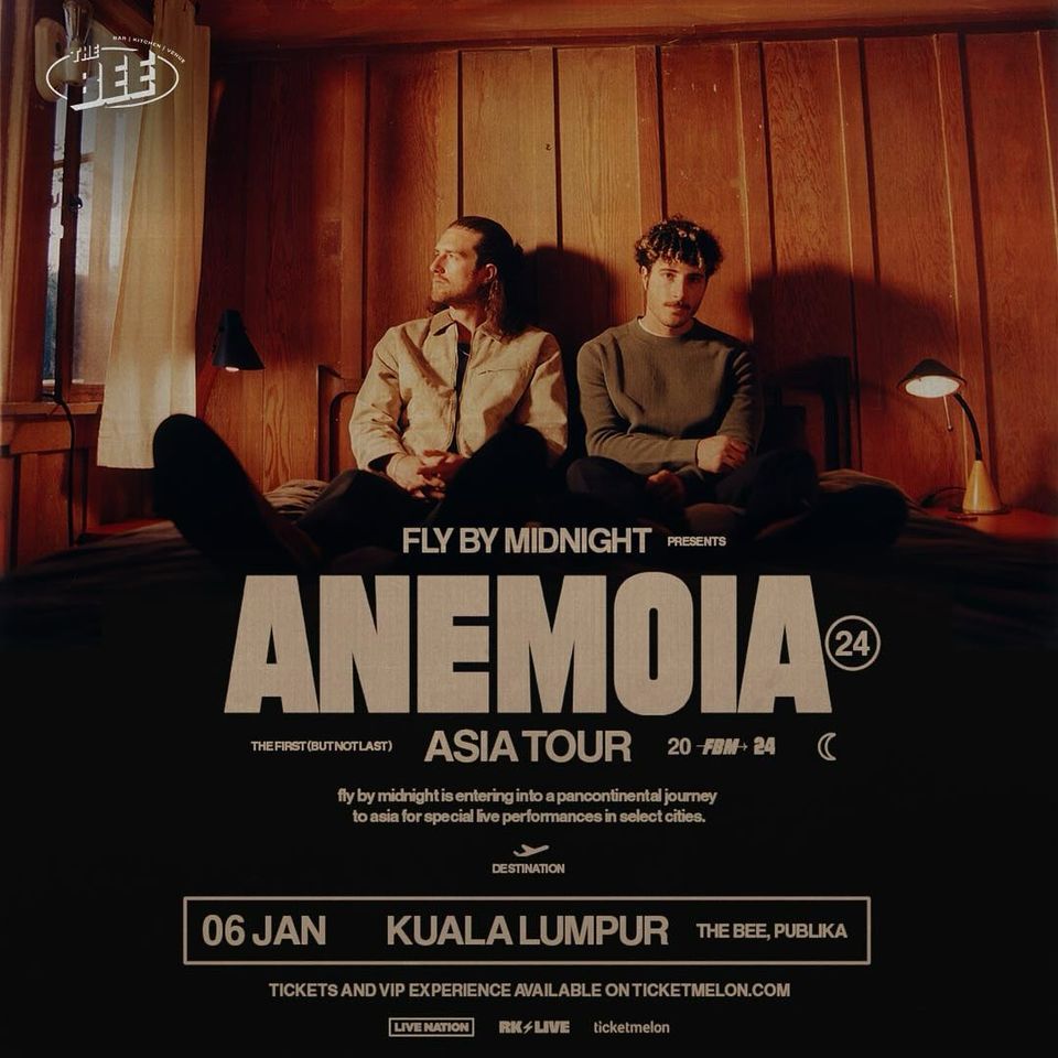 Fly By Midnight ANEMOIA KL Tour
