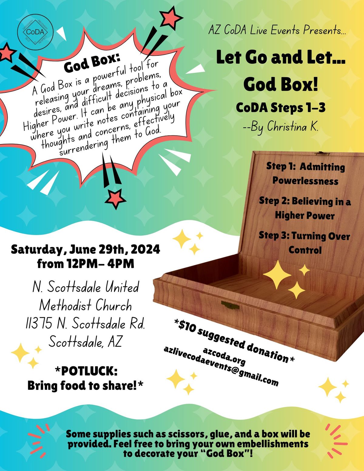 Let Go and Let...God Box!