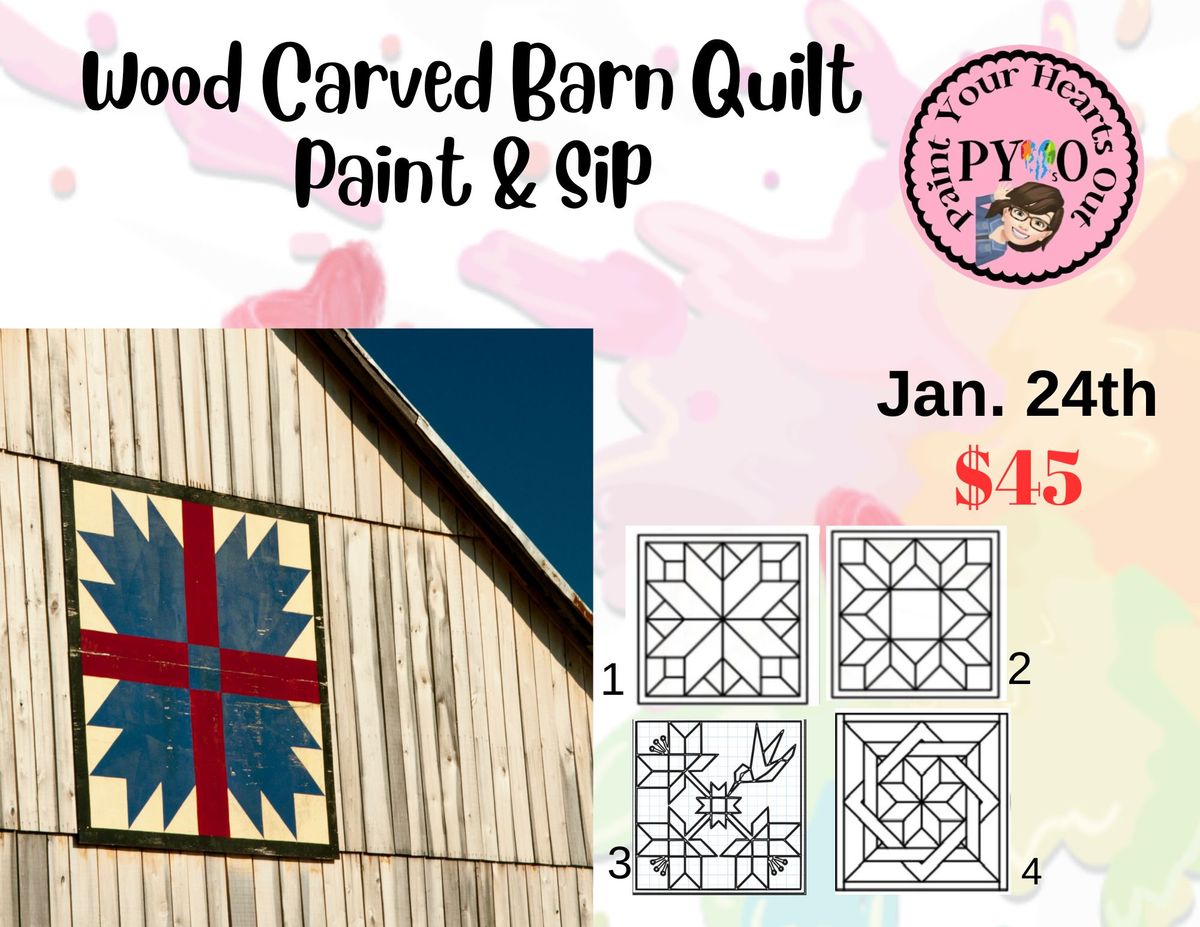 Barn Quilt Paint & Sip Night