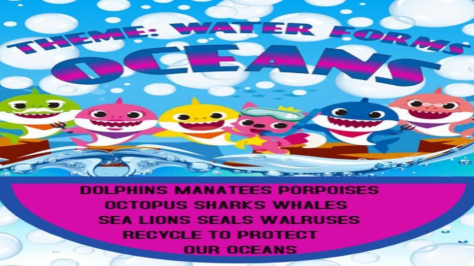 SUMMER CAMP THEME WATER FORMSOCEANS, Academy Private K5