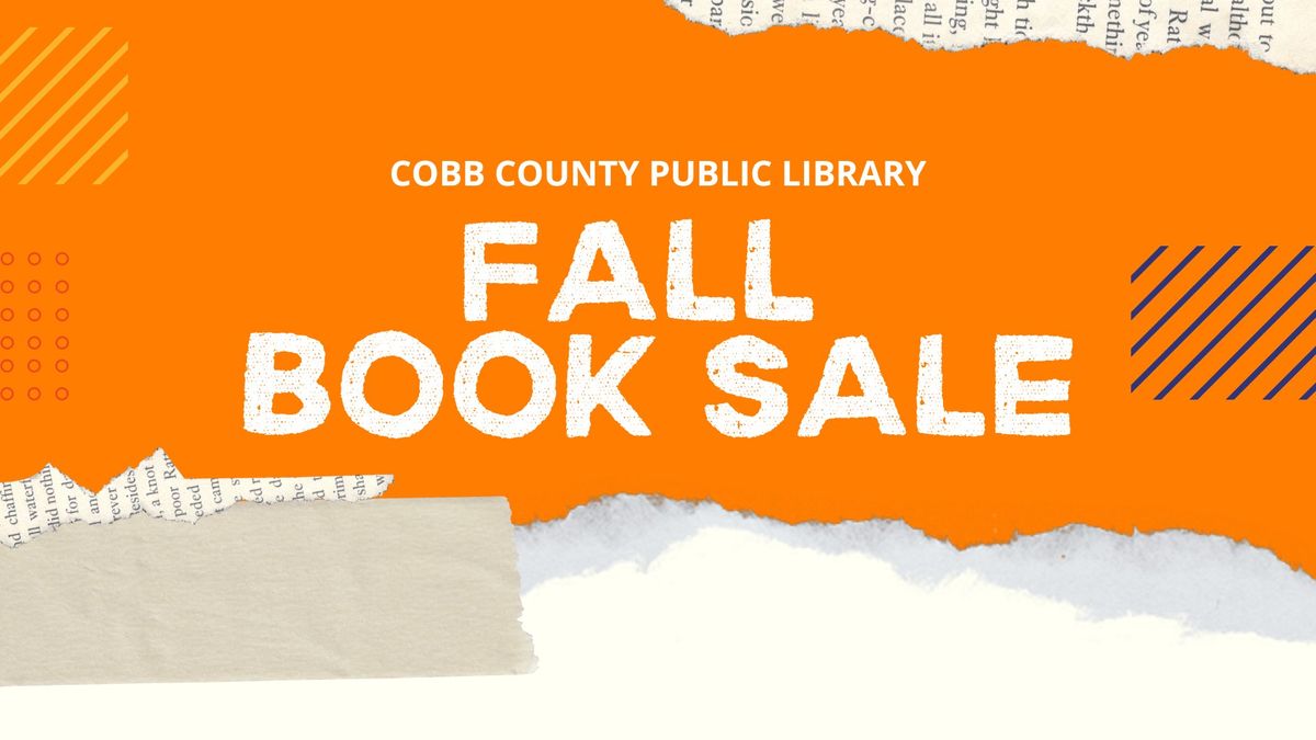 Cobb Library Fall Book Sale