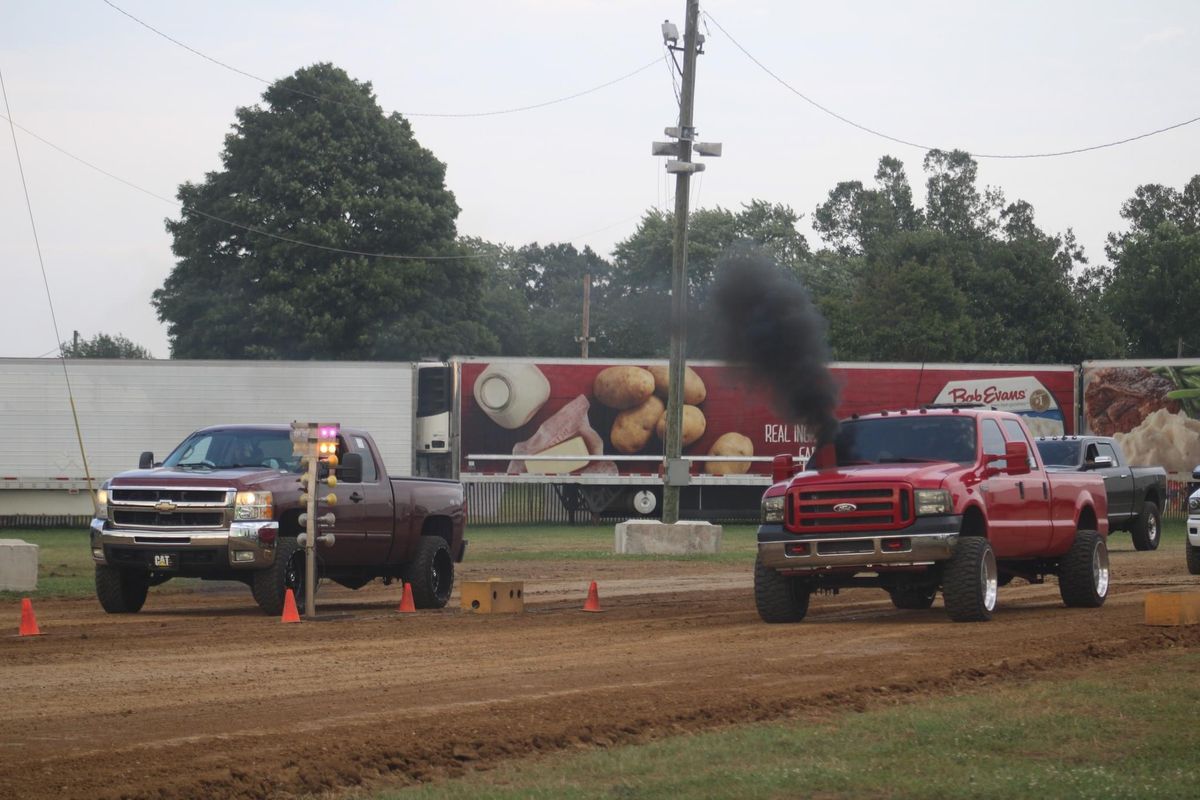 KOI Drag Racing Truck Race at The Clark County Ohio Fair on Monday July the 22nd