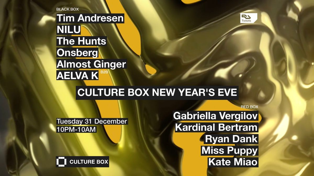 CULTURE BOX NEW YEAR'S EVE