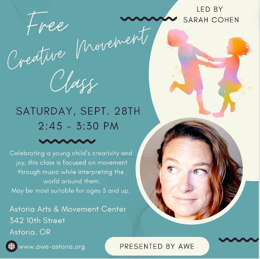 Creative Movement Dance with Sarah Cohen