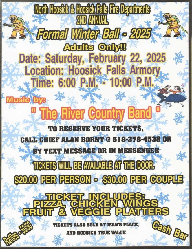 North Hoosick Fire Departments Formal Winter Ball