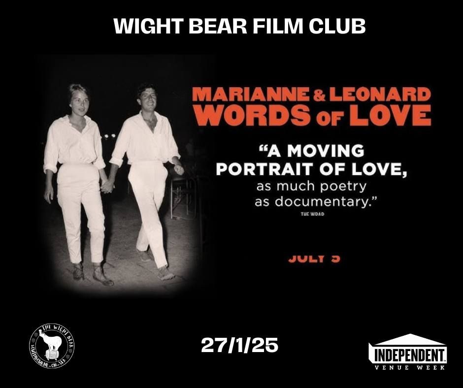 IVW25 Marianne & Leonard Words Of Love - Wight Bear Film