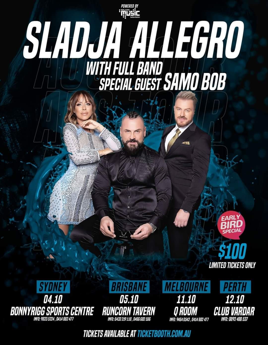 Sladja Allegro & SAMO BOB #PERTH 