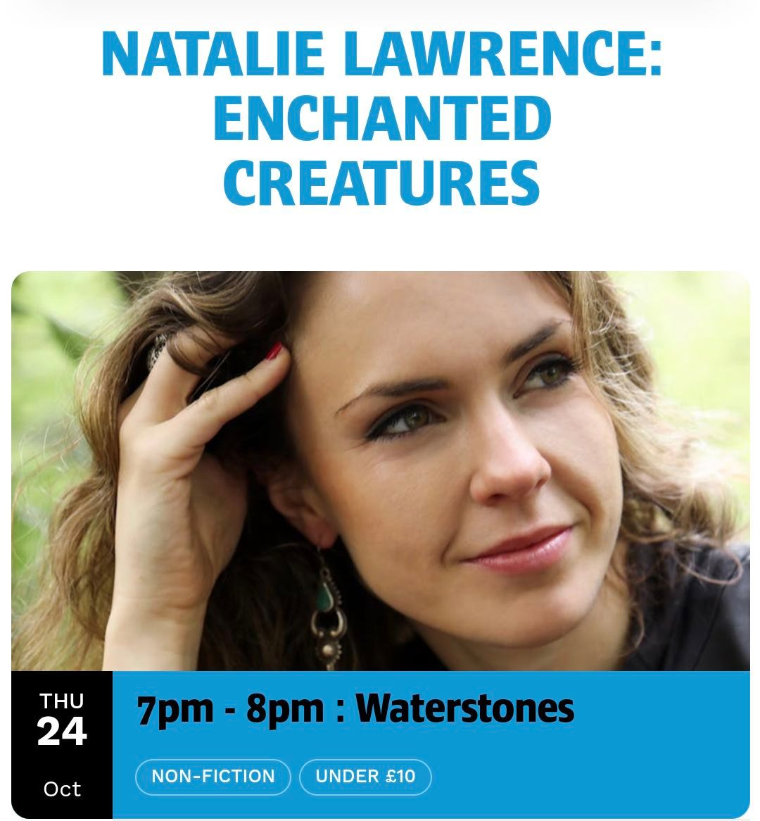 Norwich Book Festival: Enchanted Creatures - Natalie Lawrence