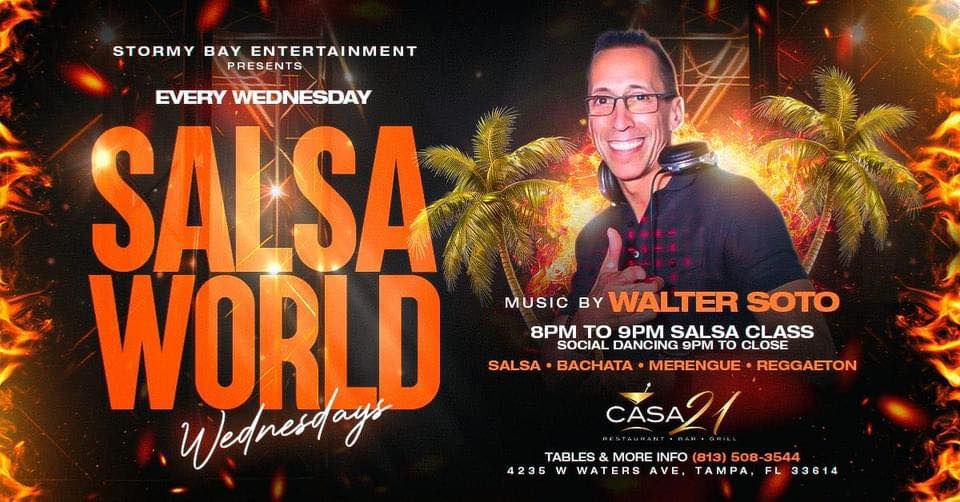 Salsa World Wednesdays "Latin Night"