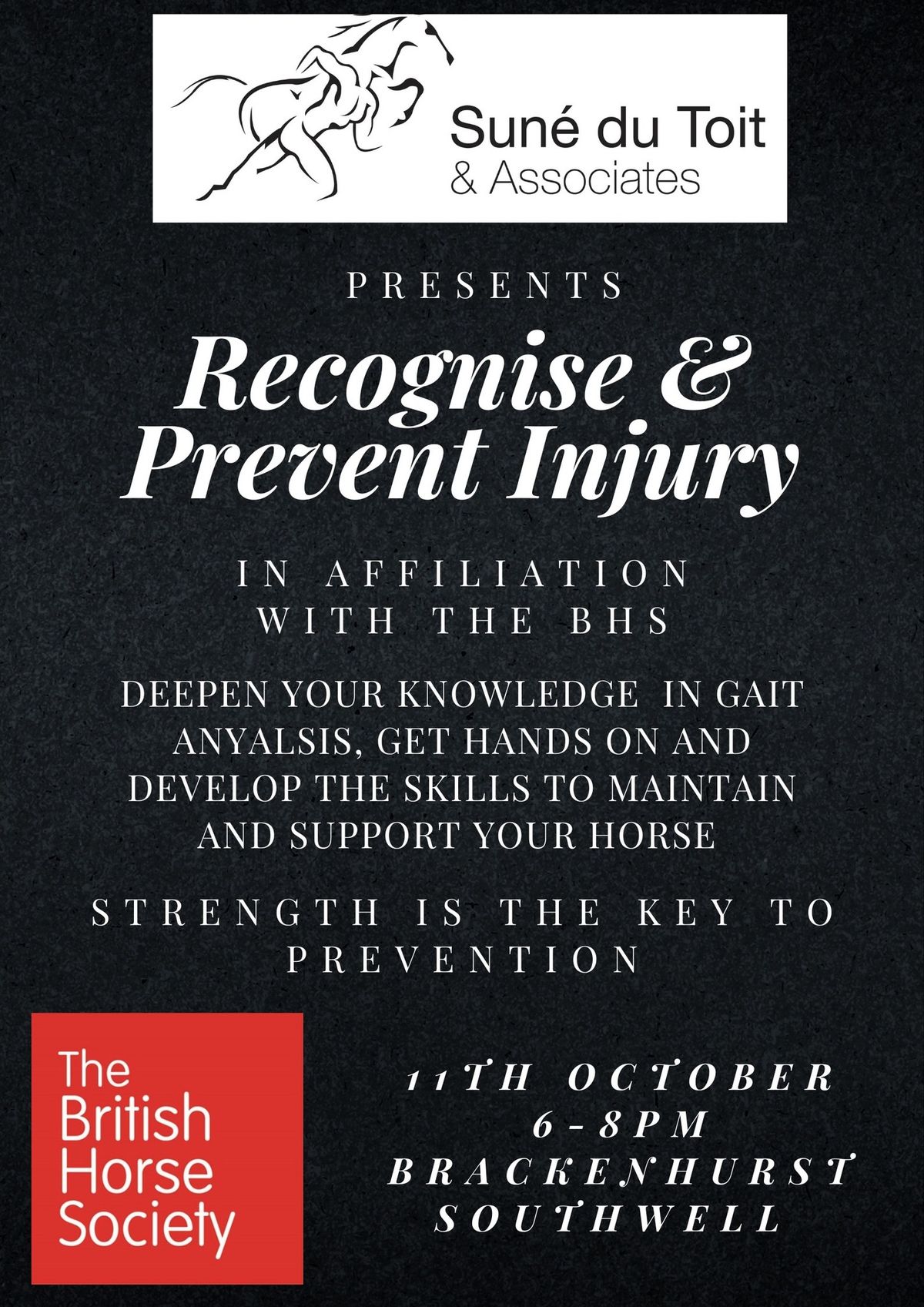 Recognise and Prevent Injury Demo 