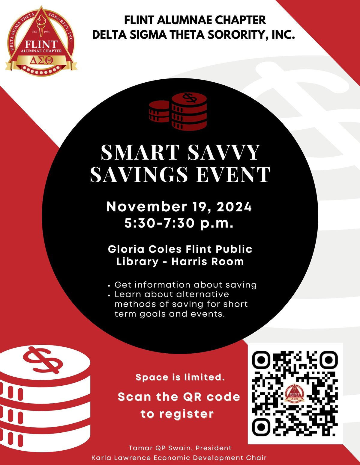 Smart Savvy Savings Event