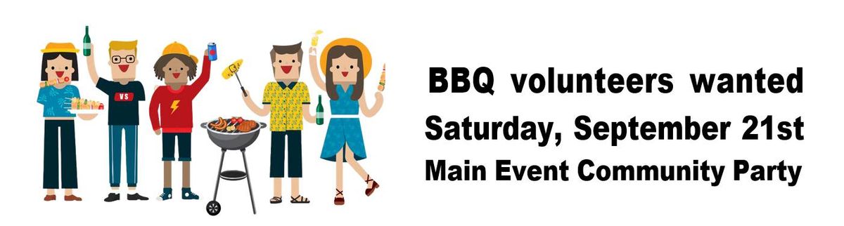 OOECA Barbecue - Call for volunteers (SEP 20-21 Main Event)