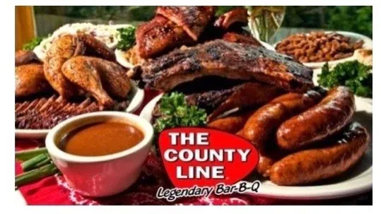 \ud83d\udc13Lunch at The County Line BBQ!\ud83d\udc16
