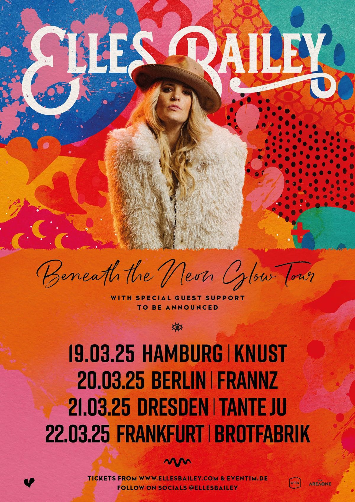 ELLES BAILEY - Beneath The Neon Glow Tour 2025 - Dresden, Tante Ju  