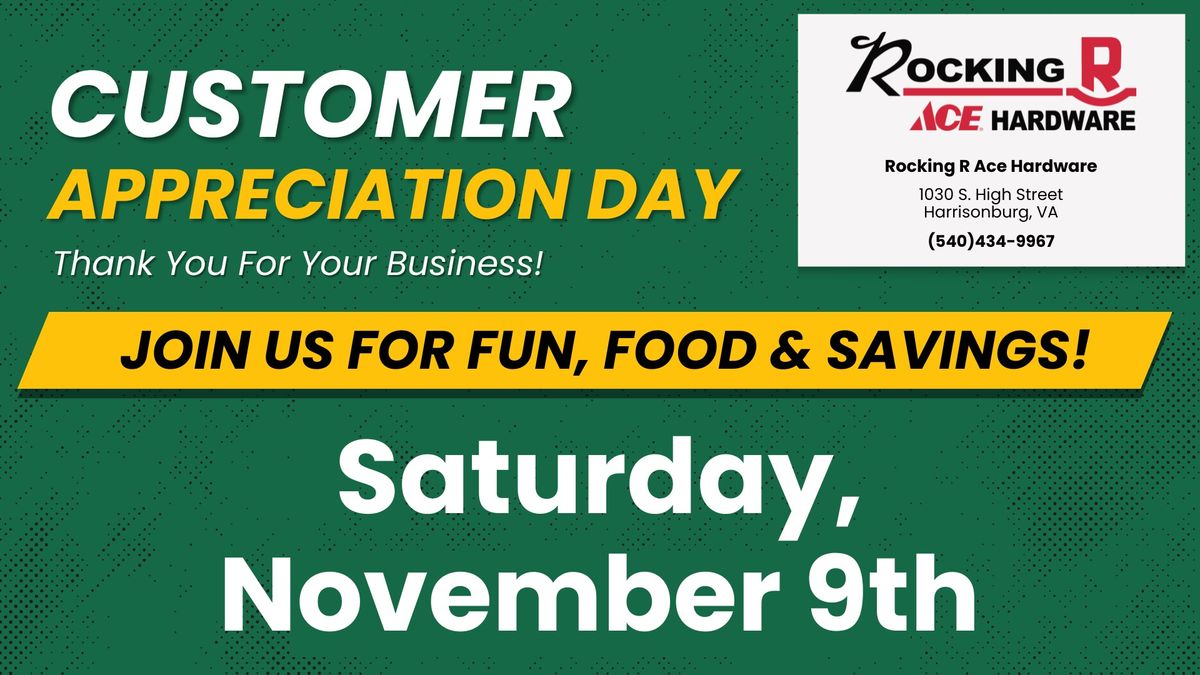 Customer Appreciation Day