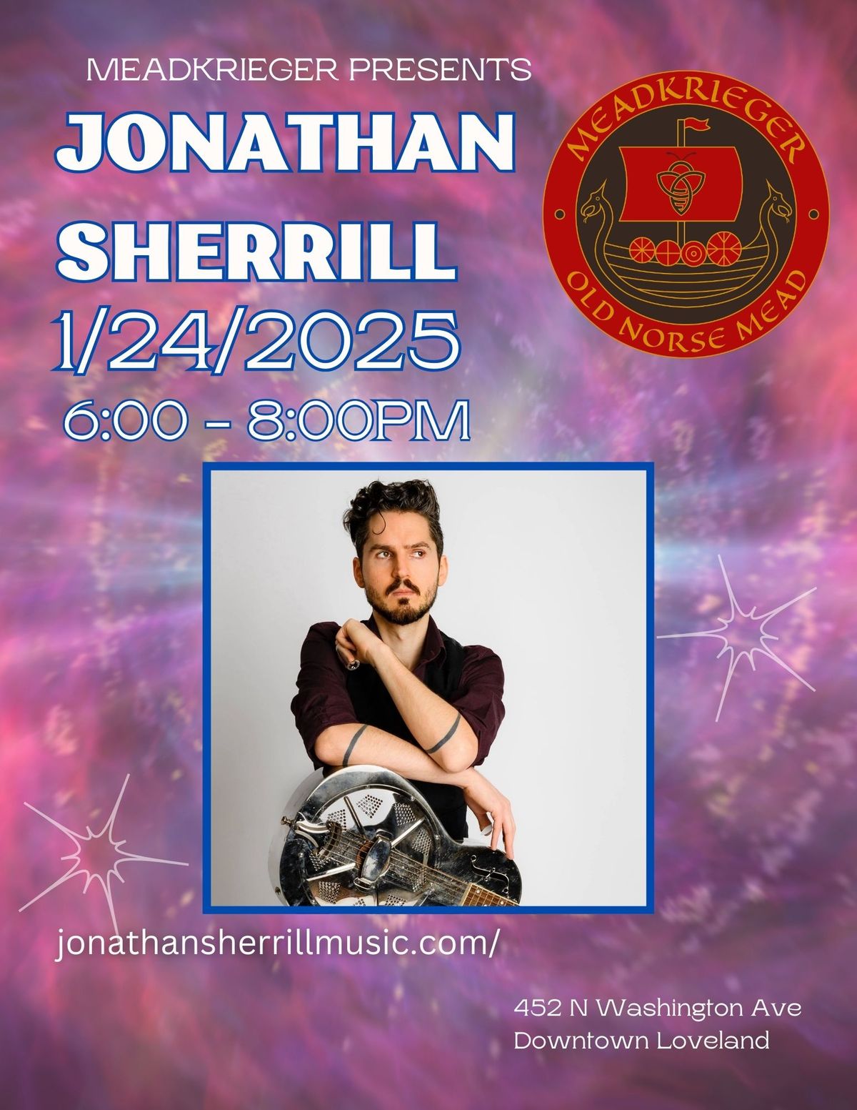 Kicking off our 2 Year Anniversary: Live Music with the Amazing Jonathan Sherrill!