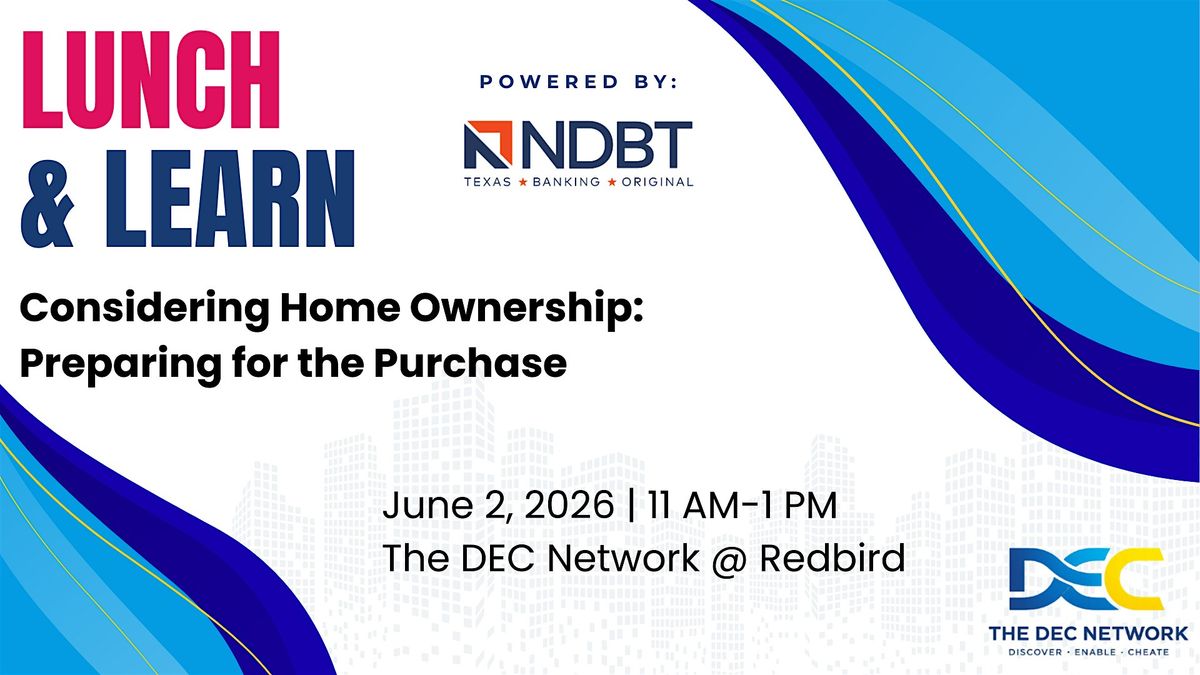 Considering Home Ownership \u2013 Preparing for the Purchase | NDBT L&L